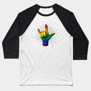 Pride LGBT Lesbian Gay Bisexual Transgender Love Gift Baseball T-Shirt